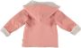 BESS reversible vest roze ecru Meisjes Stretchkatoen Capuchon Stip 50 - Thumbnail 3