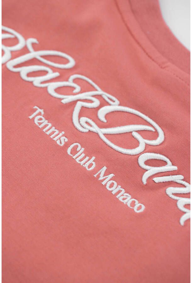 BLACK BANANAS T-shirt met printopdruk zalm
