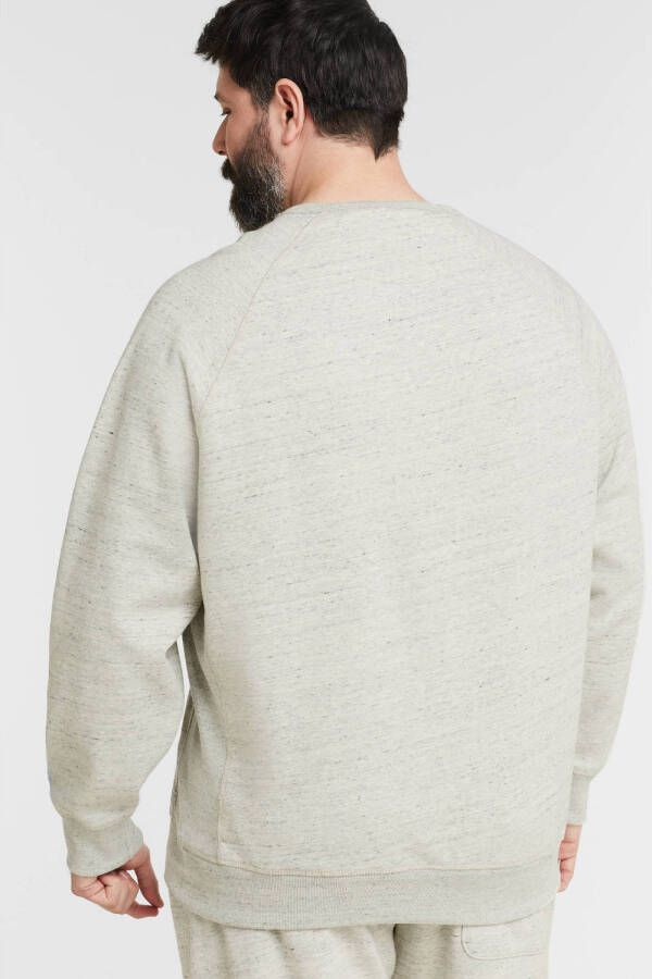 Blend Big gemêleerde sweater BHAlton Plus Size stone mix - Foto 4