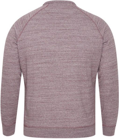 Blend Big gemêleerde sweater BHAlton Plus Size wine red