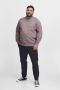 Blend Big gemêleerde sweater BHAlton Plus Size wine red - Thumbnail 3