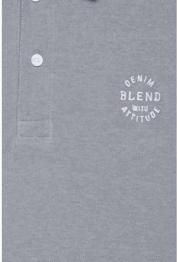Blend Big polo donkerblauw