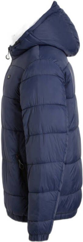 Blend gewatteerde jas dress blues