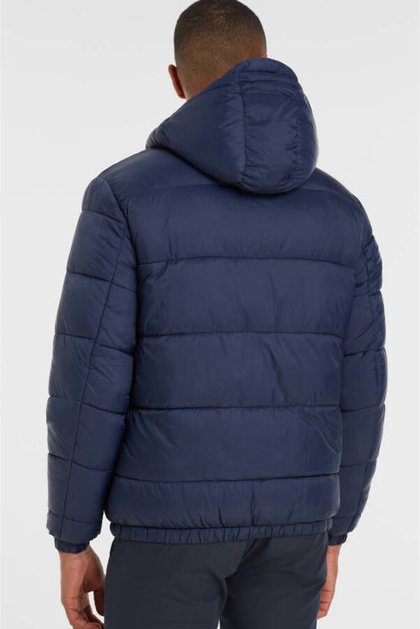 Blend gewatteerde jas dress blues