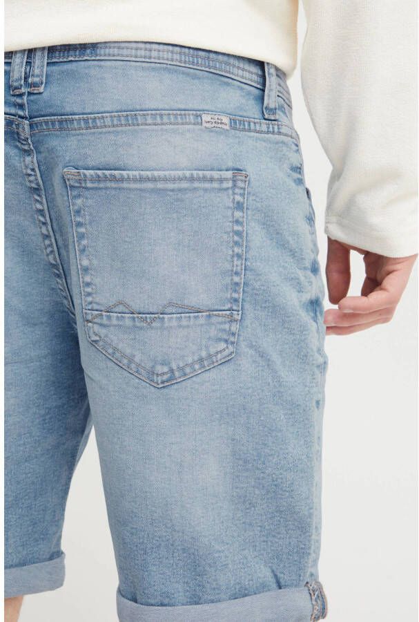 Blend regular fit denim short denim bleach blue