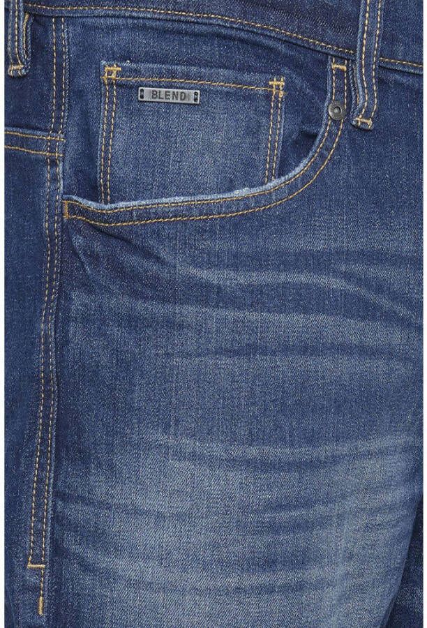 Blend regular fit jeans Thunder donkerblauw
