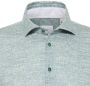 Blue Industry casual overhemd slim fit groen semi-wide spread boord - Thumbnail 4