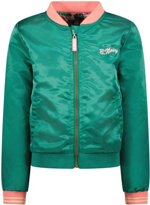 B.Nosy reversible bomberjack zomer B.Sunkissed van polyester groen lichtroze