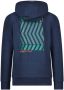 B.Nosy hoodie B.OFFROAD met backprint donkerblauw Sweater Jongens Sweat (duurzaam) Ronde hals 146 152 - Thumbnail 2