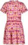 B.Nosy jurk B.Adorable met all over print fuchsia multicolor Roze Meisjes Polyester Ronde hals 146 152 - Thumbnail 2