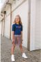 B.Nosy midi jurk blauw - Thumbnail 2