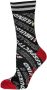 B.Nosy sokken met all-over print zwart rood wit Meisjes Katoen Tekst 35-38 - Thumbnail 2
