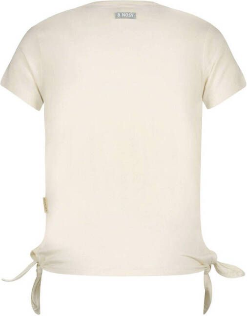 B.Nosy T-shirt B.Dazzeling met printopdruk offwhite