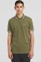 BOSS Green Regular fit poloshirt met labelstitching model 'Paddy' - Thumbnail 4
