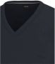 Hugo Boss Heren V-Hals Trui van Zuivere Wol in Blauw Blue Heren - Thumbnail 7