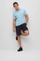 BOSS Athleisurewear Poloshirt met labelstitching model 'PADDY' - Thumbnail 3