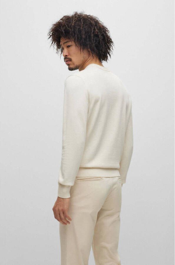 BOSS sweater open white