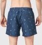 Brunotti zwemshort Crun met all over print donkerblauw - Thumbnail 2