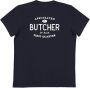 Butcher of Blue T-shirt Army Quarter van biologisch katoen alaska blue - Thumbnail 6