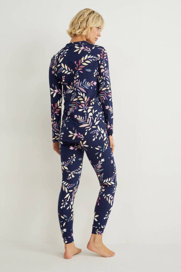 C&A pyjama donkerblauw