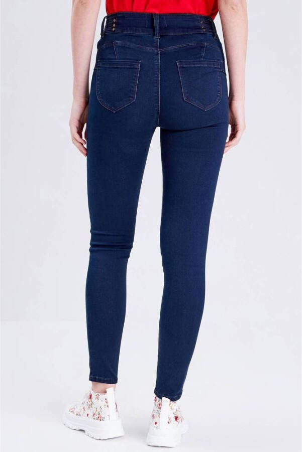 Cache high waist skinny jeans denim blue black - Foto 2
