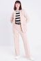 Cache high waist straight fit pantalon zand - Thumbnail 2