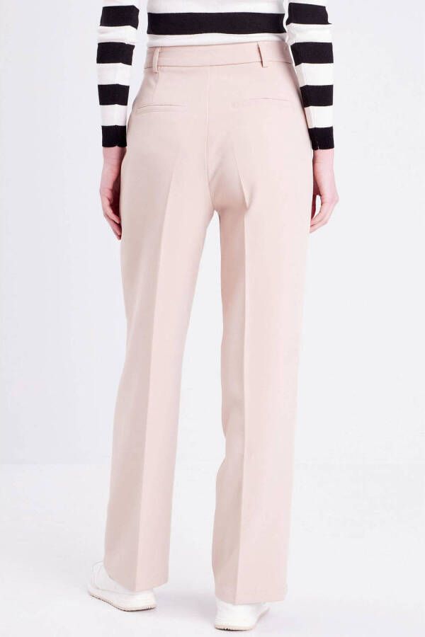 Cache high waist straight fit pantalon zand - Foto 3
