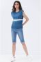 Cache slim fit jeans blauw - Thumbnail 3