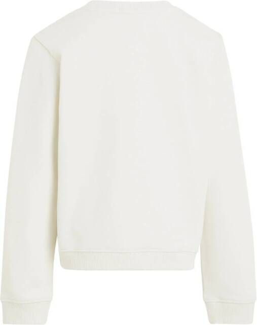 Calvin Klein sweater met logo ivoor
