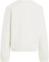 Calvin Klein sweater met logo ivoor Wit Logo 116 - Thumbnail 2