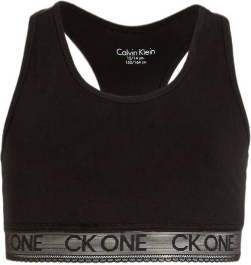 Calvin Klein bh top set van 2 zwart wit
