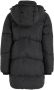 Calvin Klein gewatteerde winterjas van gerecycled polyester zwart Meisjes Gerecycled polyester (duurzaam) Capuchon 116 - Thumbnail 3