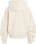 Calvin Klein hoodie met biologisch katoen ecru Sweater Meisjes Katoen (biologisch) Capuchon 116 - Thumbnail 3
