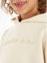 Calvin Klein hoodie met logo ecru Sweater Jongens Katoen Capuchon Logo 116 - Thumbnail 3