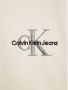 Calvin Klein hoodie met logo ecru Sweater Meisjes Katoen Capuchon Logo 116 - Thumbnail 3