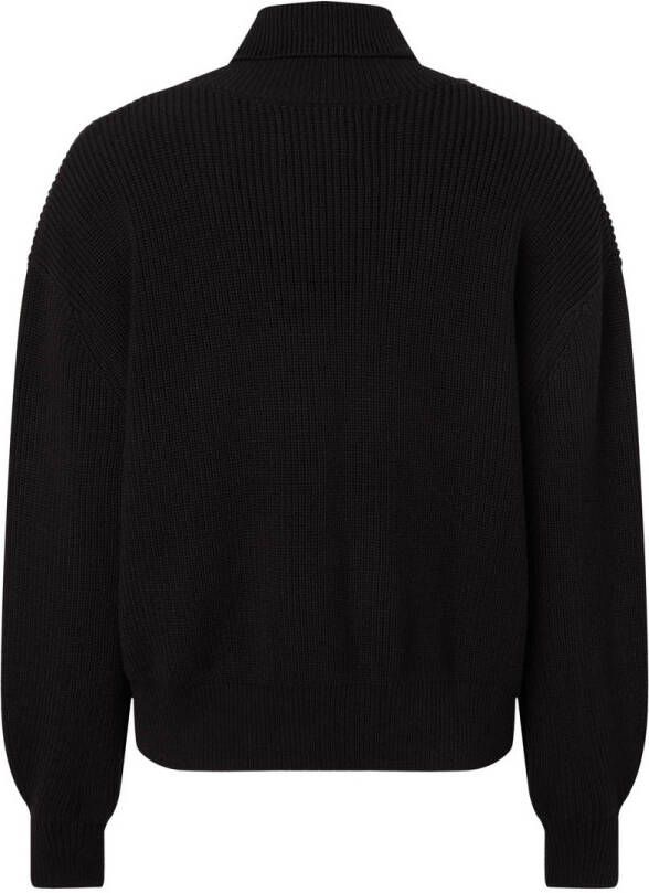 CALVIN KLEIN JEANS gebreide trui zwart