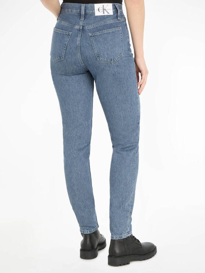 CALVIN KLEIN JEANS high waist skinny jeans medium blue denim - Foto 2