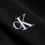 Calvin Klein Jeans Calvin Klein Black Men& Sweatshirts Zwart Heren - Thumbnail 4