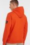 Calvin Klein Oranje Sweater Monologo Sleeve Badge Hoodie - Thumbnail 9