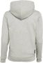 Calvin Klein Jeans hoodie met logo grijs melange Sweater Logo 164 - Thumbnail 3
