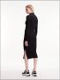 Calvin Klein Jeans Midi-jurk met ribstructuur model 'SHINY' - Thumbnail 7