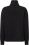 Calvin Klein Logo Schouder Roll Neck Sweatshirt Black Dames - Thumbnail 7