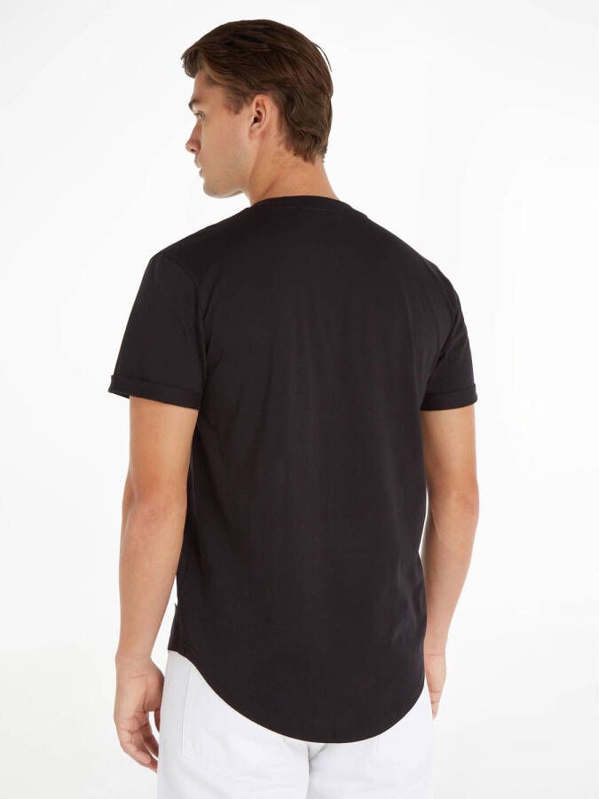 CALVIN KLEIN JEANS T-shirt BADGE zwart