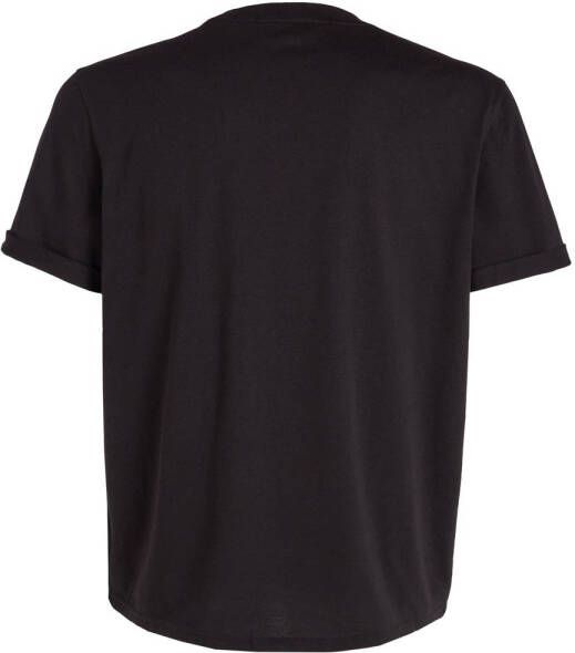 CALVIN KLEIN JEANS T-shirt BADGE zwart