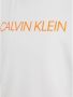 CALVIN KLEIN JEANS T-shirt met biologisch katoen lichtgrijs - Thumbnail 4