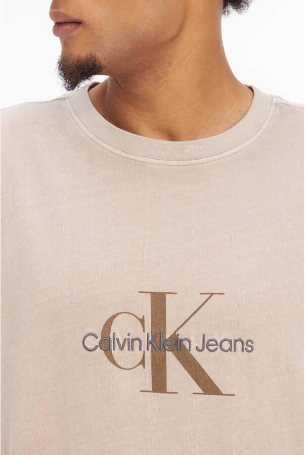 CALVIN KLEIN JEANS T-shirt met logo shitake