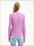 Calvin Klein Jeans Paarse Gebreide Kleding voor Vrouwen Purple Dames - Thumbnail 7