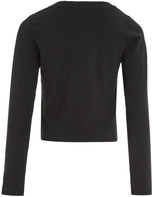Calvin Klein longsleeve met logo zwart