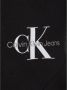 Calvin Klein longsleeve met logo zwart Meisjes Stretchkatoen Ronde hals 128 - Thumbnail 3