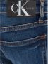 Calvin Klein skinny jeans dark blue Blauw Jongens Denim Effen 140 - Thumbnail 2